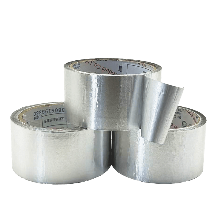 Single-Sided Heat-Resistant Foil Tape para sa Pag-aayos ng HVAC