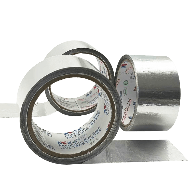 Custom-Size na Water-Base Linerless Foil Tape(Jumbo Roll) Custom-Size na Water-Base Linerless Foil Tape(Jumbo Roll)
