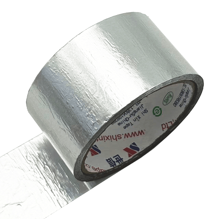 Custom-Size na Water-Base Linerless Foil Tape(Jumbo Roll) Custom-Size na Water-Base Linerless Foil Tape(Jumbo Roll)
